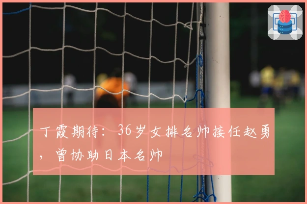 丁霞期待：36岁女排名帅接任赵勇，曾协助日本名帅